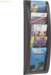 Paperflow Wandhalter Quick Blick 5 x A5 F&auml;cher schwarz