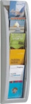 Paperflow Wandhalter Quick Blick 5 x A6 F&auml;cher grau