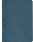 50 x Elba Klemmhandmappe A4 250 g/qm Manilakarton (RC) blau