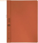 50 x Elba Klemmmappe Manilakarton (RC) 250 g/qm f&uuml;r 10 Blatt A4 orange