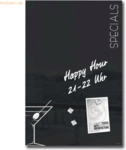 Sigel Glas-Magnettafel Artverum 40x60cm Cocktail