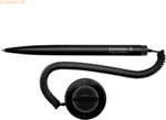 Schneider Kugelschreiber Klick-Fix-Pen M schwarz Schaftfarbe: schwarz