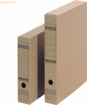 Leitz Archivschachtel A3 mit Verschlussklappe naturbraun