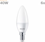 Signify Philips LED classic Lampe 60W E27 Warmwei&szlig; 806lm matt 6er P
