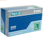 Rapid Tackerklammern Nr. 140 8mm verzinkt VE=5000 St&uuml;ck