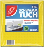 Schwammtuch - 5 St&uuml;ck.