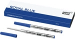 Montblanc Kugelschreibermine - F 2 Minen royal blue.