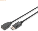Assmann DIGITUS DisplayPort Adapterkabel, mini DP - HDMI DP St/Bu,2,0m