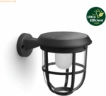 Signify Philips Outdoor A-Label Solar Radii Wandleuchte sw