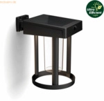Signify Philips Outdoor A-Label Solar Camill Wandleuchte rund klar sw