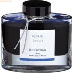 Pilot Tintenglas Iroshizuku Glas mit 50ml ajisai (blau)