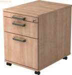 mcbuero.de Rollcontainer 58cm 1 Schub 1 H&auml;ngeregistratur Schloss Strei