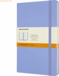 Moleskine Notizbuch Large A5 liniert Hardcover 120 Blatt hortensienbla