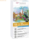 Tombow Dual-Fasermaler ABT mit Rundspitze/Pinselspitze Wasserbasis Pri