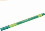 5 x Schneider Fineliner Line-Up 0,4 mm nautic-green