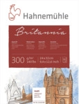 Hahnem&uuml;hle Aquarellblock - 24 x 32 cm 300 g/qm 12 Blatt.