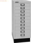Bisley Schubladenschrank MultiDrawer 29er Serie Sockel A4 10 Schublade