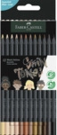 Faber-Castell Buntstift Black Edition Skin Tones - 12er Etui sortiert.