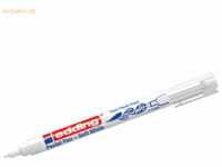 10 x edding Fasermaler Soft Pastel Pen 1500 1-3mm weiß