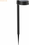 Signify Philips Outdoor Solar Vynce Sockelleu Spiess rund sw