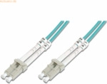 Assmann LWL Patchk., LC/LC Multimode 50/125 &micro;, Duplex 15m, Kl. OM3