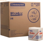 Wypall Wischt&uuml;cher Wypall L40 1-lagig 30,5x31,8cm viertelgefaltet wei&szlig;