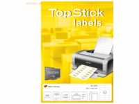 10 x TopStick Universal-Etiketten Papier weiß selbstklebend 88,9x46,6m