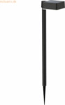 Signify Philips Outdoor Solar Vynce Sockelleuchte Spiess eckig sw