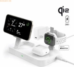 4Smarts 4smarts Qi2 Ladestation Trident mit MFi Fast Charger, wei&szlig;