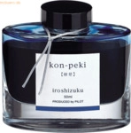 Pilot Tintenglas Iroshizuku 50ml (kon-peki) Deep Cerulean Blue