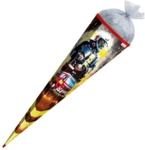 ROTH Schult&uuml;te Feuerwehrmann - eckig 85 cm Folieneffekt.