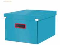 Leitz Aufbewahrungsbox Click & Store Cosy mittel Karton blau