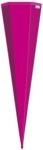 ROTH Schult&uuml;ten-Rohling pink - eckig 85 cm