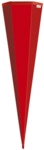 ROTH Schult&uuml;ten-Rohling rot - eckig 85 cm