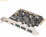 Assmann DIGITUS PCIe Karte 2x USB-C + 3x USB A