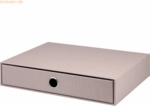 3 x S.O.H.O. Schubladenbox Taupe A4