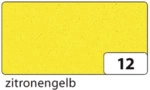 10 x Folia Moosgummi - 20 x 29 cm zitronengelb.
