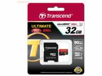 Transcend Transcend 32GB microSDHC Class 10 UHS-I + SD-Adapter