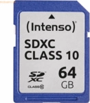 Intenso International Intenso 64GB Secure Digital Cards SDXC