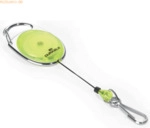 Durable Aufrollmechanismus JoJo Style mit Federhaken 80cm gelb