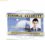 Durable Ausweishalter 54x85mm VE=10 St&uuml;ck transparent