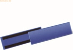 Durable Etikettentaschen magnetisch 297x74mm blau VE=50 St&uuml;ck