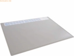 5 x Durable Schreibunterlage PP 65x50cm grau