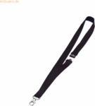 Durable Textilband 20mm mit Karabiner 44cm gr&uuml;n VE=10 St&uuml;ck
