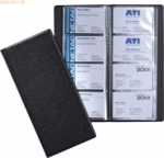 Durable Visitenkartenringbuch Visifix 253x115mm schwarz
