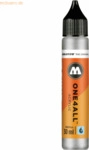 Molotow Nachf&uuml;lltinte One4All f&uuml;r Permanentmarker 30ml metallic silber