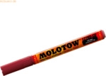 Molotow Permanentmarker One4All 127 HS-CO nachf&uuml;llbar 1,5mm burgundrot