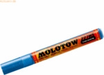 Molotow Permanentmarker One4All 227 HS nachf&uuml;llbar 4mm metallic blau