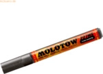 Molotow Permanentmarker One4All 227 HS nachf&uuml;llbar 4mm metallic schwar