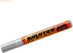 Molotow Permanentmarker One4All 227 HS nachf&uuml;llbar 4mm metallic silber
